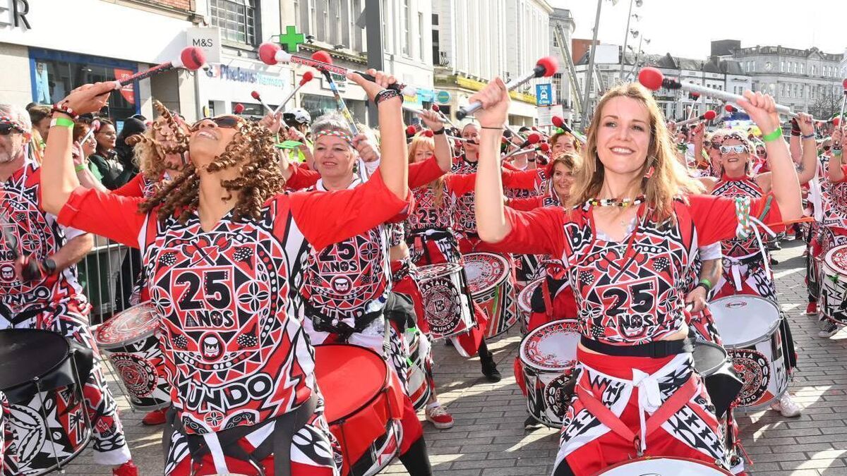 Cork city parade was a feast for all the senses