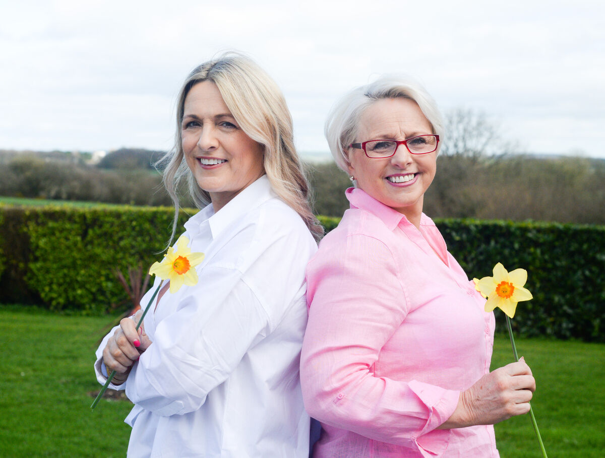 Natalie and Pamela.  Picture: Cian O'Regan.