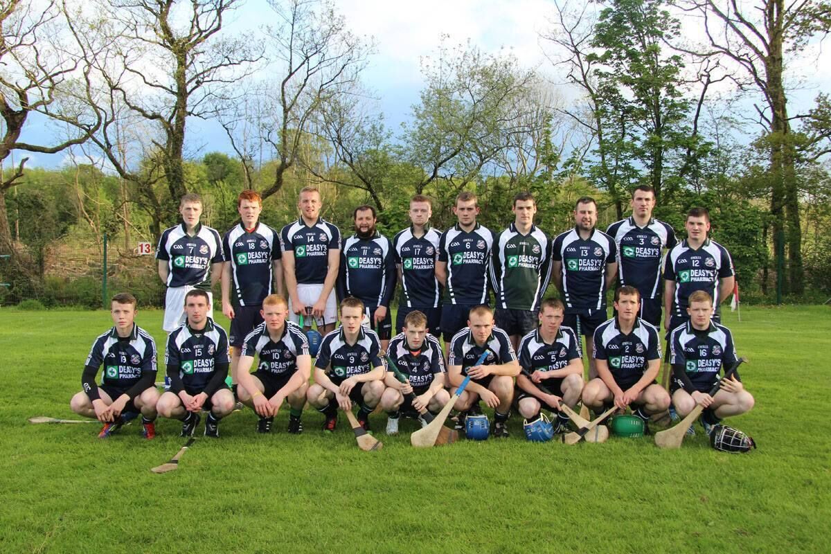 The Laochra Óg junior B team from 2014, the first year of the club.