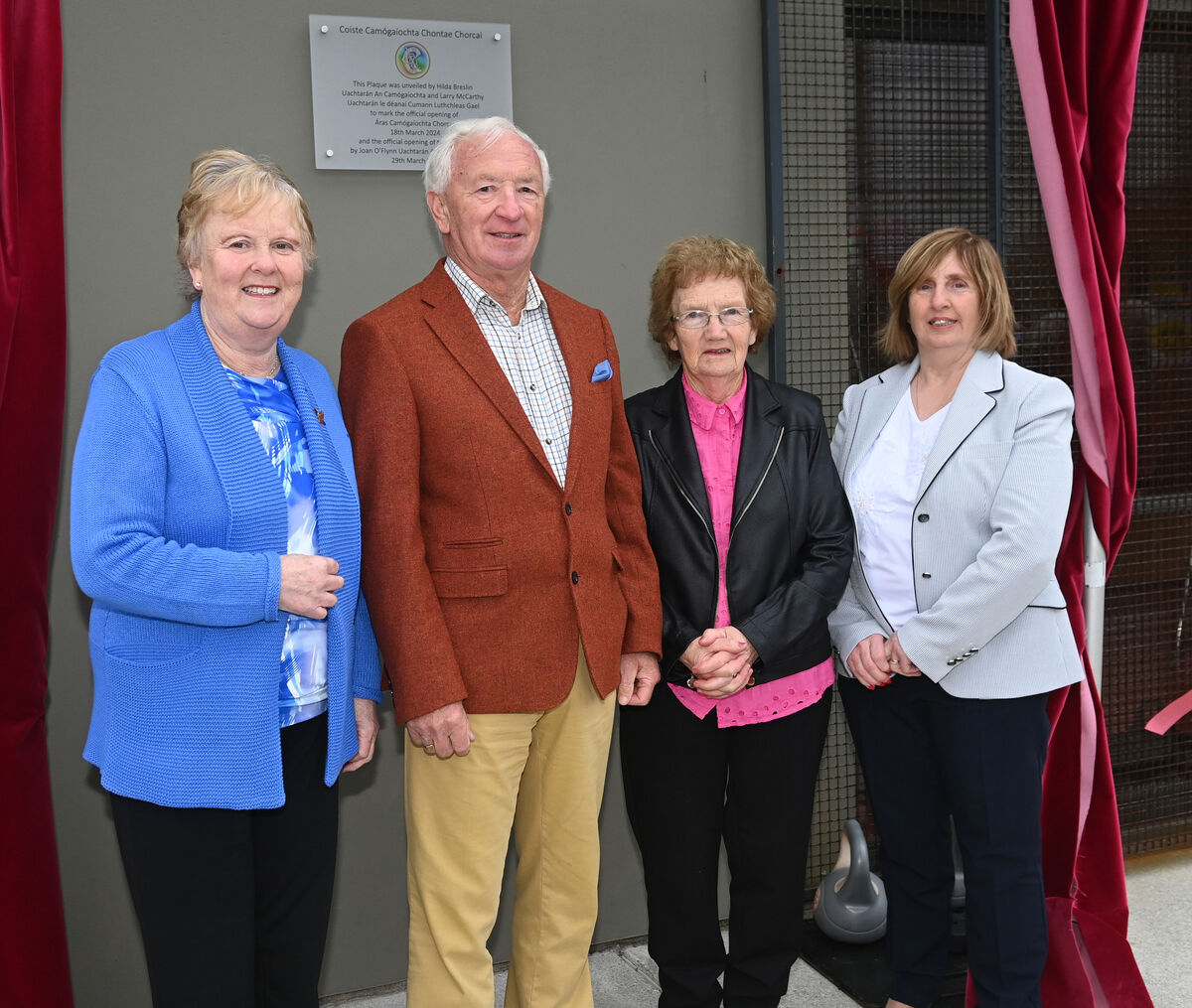 Grounds committee members Marian McCarthy, Joe McCarthy, Sheila Golden and Mary McSweeney. Picture: Eddie O'Hare