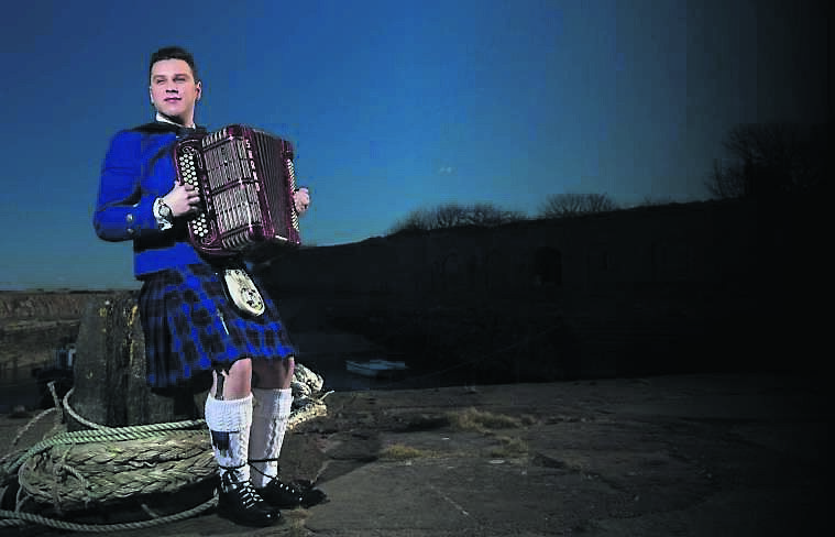 Brandon McPhee performs at the Glen Theatre in Banteer this Sunday.