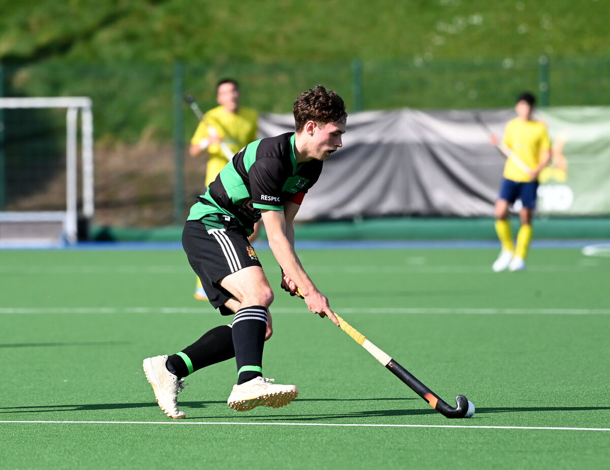  Sam Dale, captain Bandon Grammar School, and scorer of their two goals. Picture: Larry Cummins