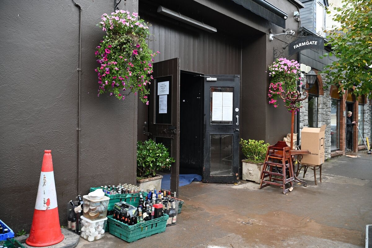  Devastation at the Farmgate Cafe, one of the many businesses destroyed by Storm Babet. Picture by Chani Anderson