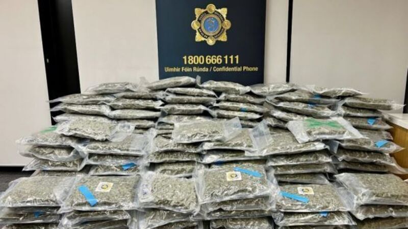 Gardaí arrest man after cannabis worth €3.2m found in vehicle on M50 Gardaí arrest man after cannabis worth €3.2m found in vehicle on M50