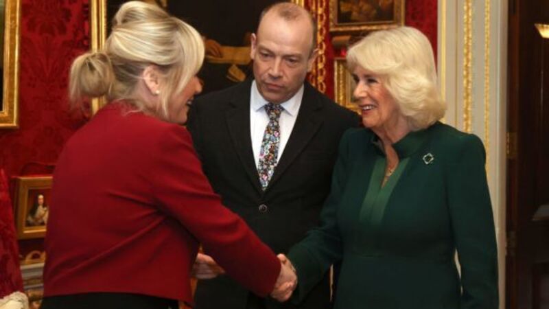 Camilla says Charles is doing very well as she completes Northern Ireland visit Camilla says Charles is doing very well as she completes Northern Ireland visit