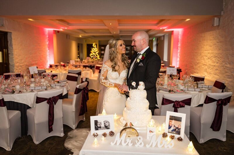 The couple had their wedding reception at The Clubhouse in Fota Island Resort. The couple had their wedding reception at The Clubhouse in Fota Island Resort.