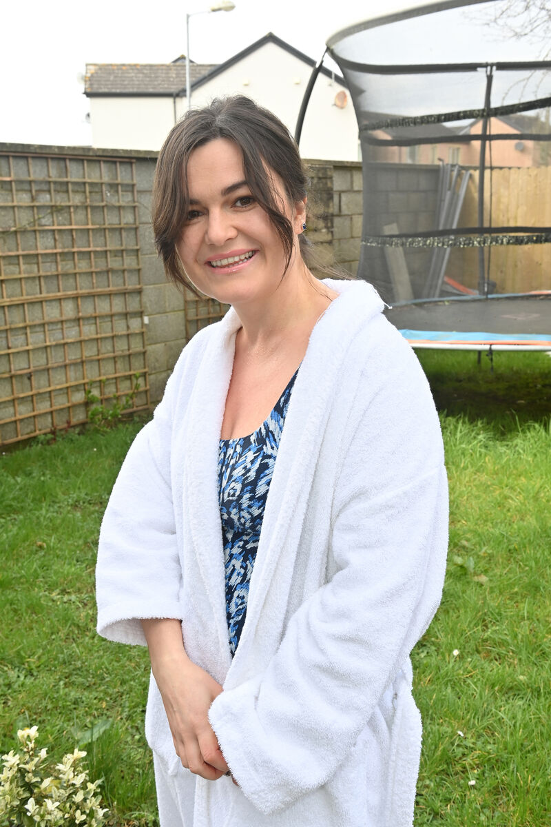 Maria Petco who has an ice bath at her home in Killeagh, East Cork. Picture Dan Linehan Maria Petco who has an ice bath at her home in Killeagh, East Cork. Picture Dan Linehan