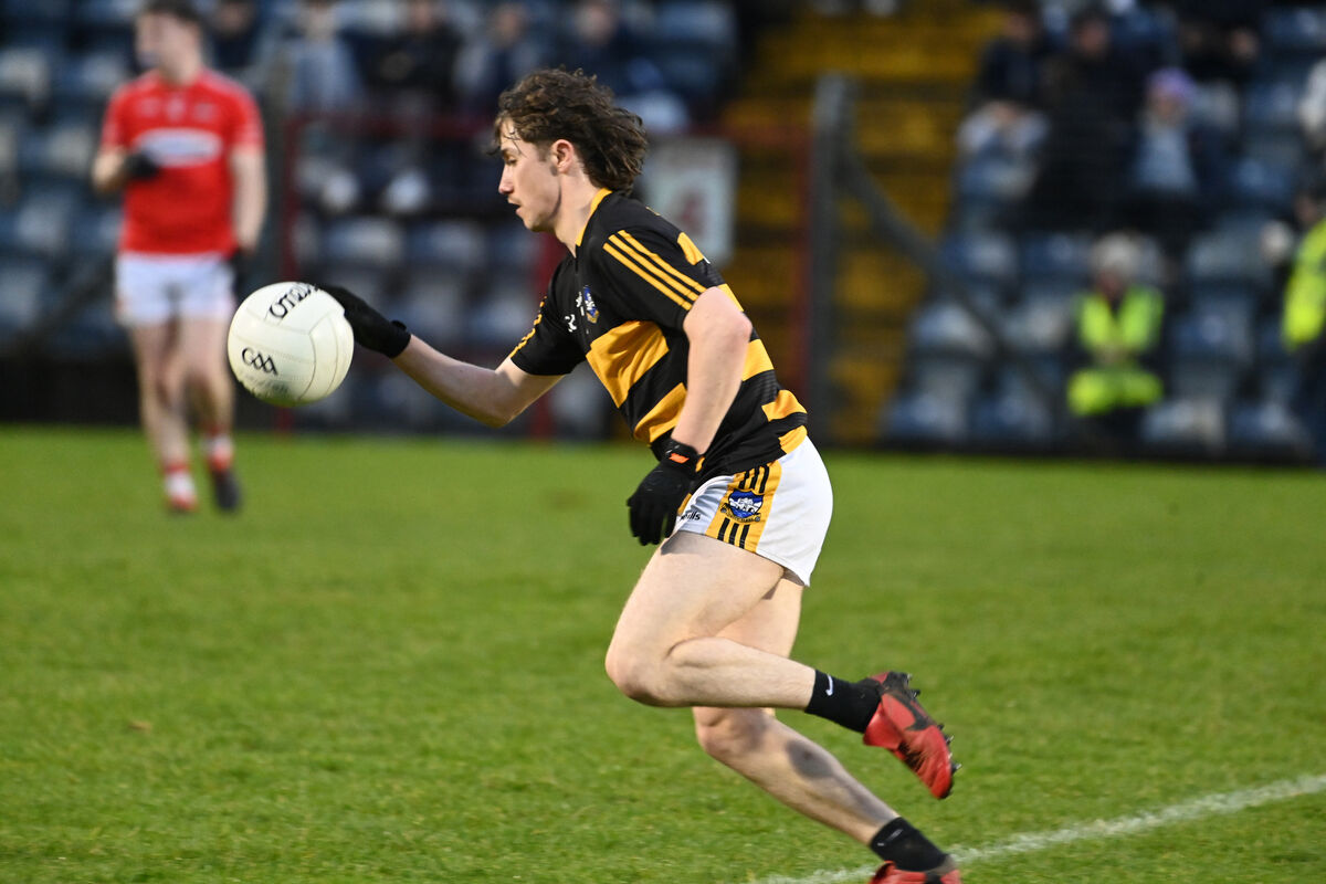 Canovee's Eoghan Lehane on the move during the County JAFC final win over Mayfield last year. Picture: Larry Cummins
