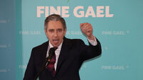 Fine Gael party members in Cork pay tribute to Simon Harris as he becomes party leader