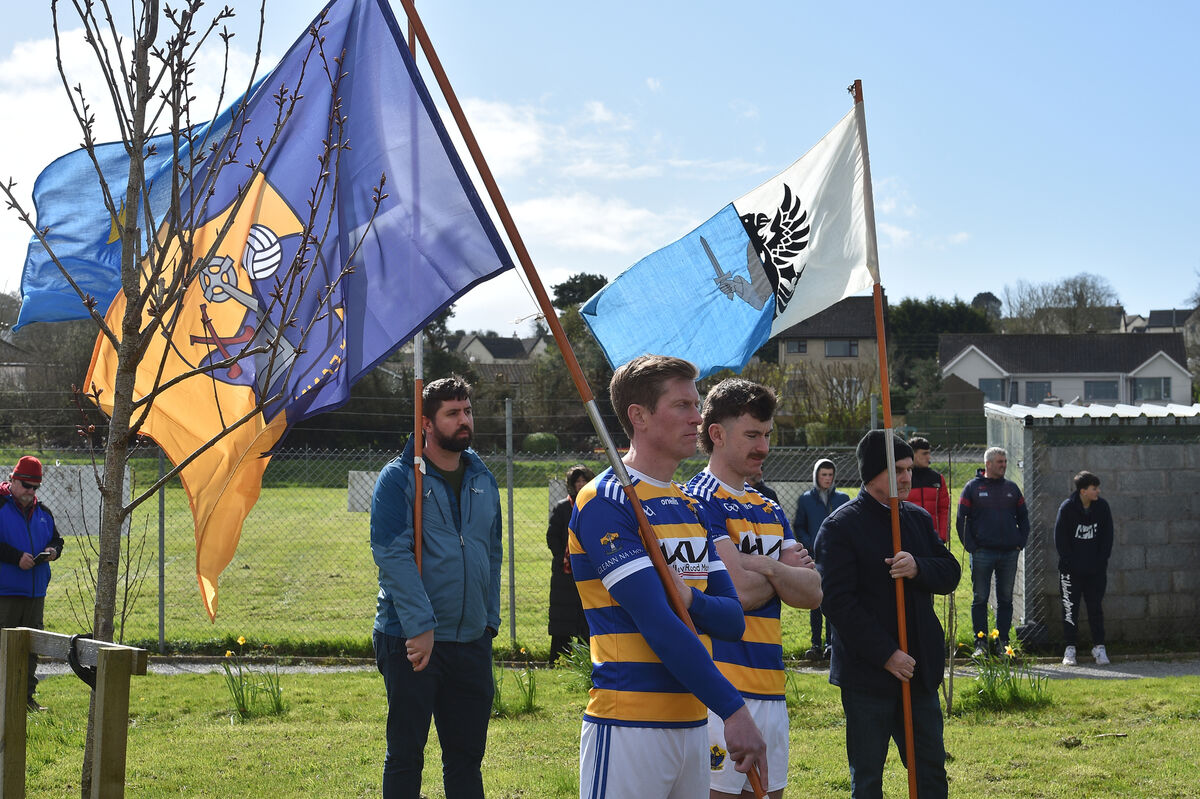 Evan Lucey and Dermot Mullan at the opening of a memorial garden in honour of the Ballycannon Boys at Ballycannon Park, Cork. Picture Dan Linehan Evan Lucey and Dermot Mullan at the opening of a memorial garden in honour of the Ballycannon Boys at Ballycannon Park, Cork. Picture Dan Linehan