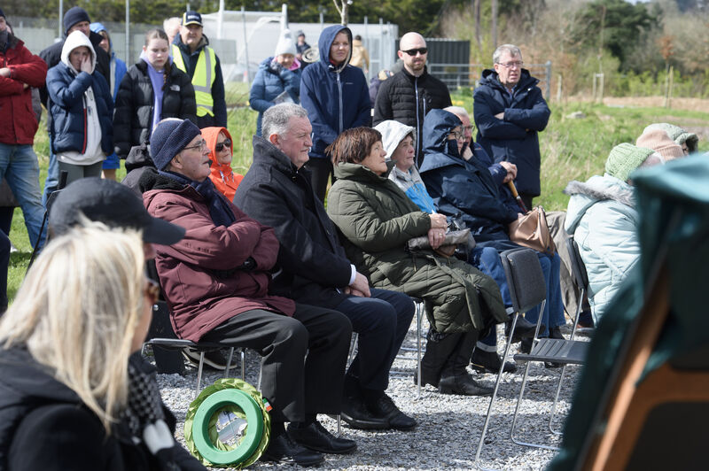 Some of the people who attended the opening of a memorial garden in honour of the Ballycannon Boys at Ballycannon Park, Cork. Picture Dan Linehan Some of the people who attended the opening of a memorial garden in honour of the Ballycannon Boys at Ballycannon Park, Cork. Picture Dan Linehan