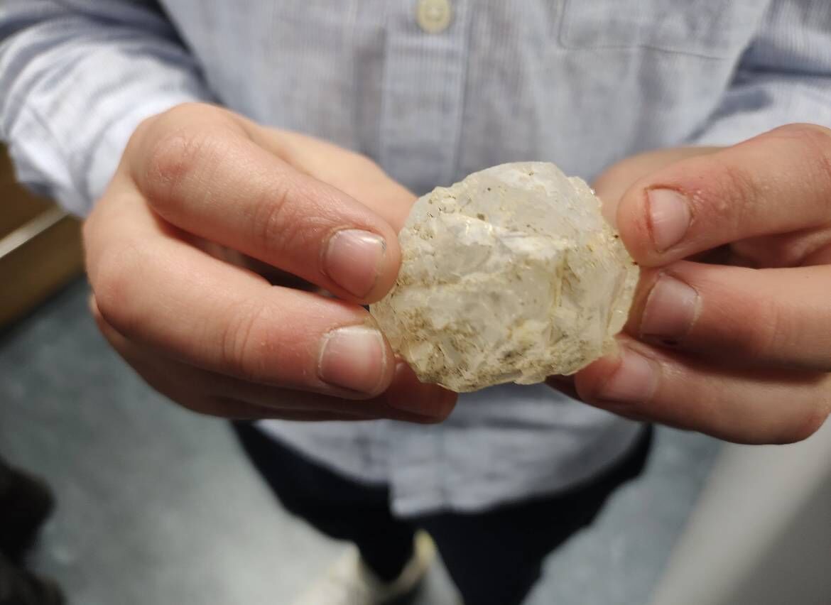 Cotterite, the world's rarest form of quartz, which has only ever been found in Rockforrest, near Mallow in Co Cork. (Picture: Karl Grabe) Cotterite, the world's rarest form of quartz, which has only ever been found in Rockforrest, near Mallow in Co Cork. (Picture: Karl Grabe)