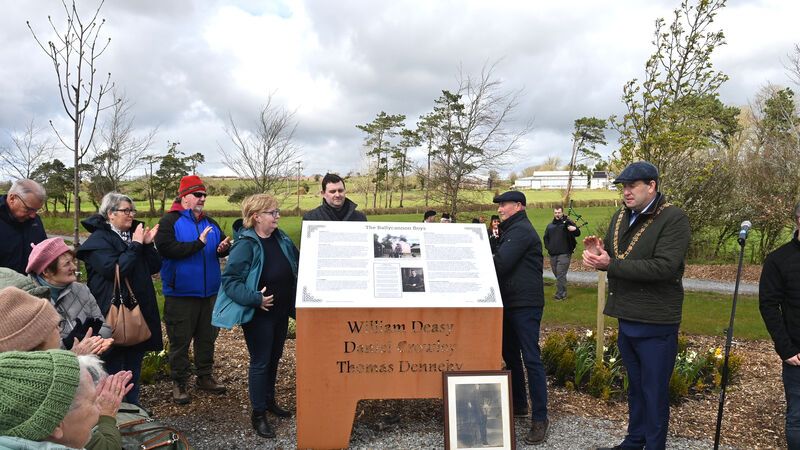 Pictures: Memorial garden is dedicated to the Ballycannon Boys Pictures: Memorial garden is dedicated to the Ballycannon Boys
