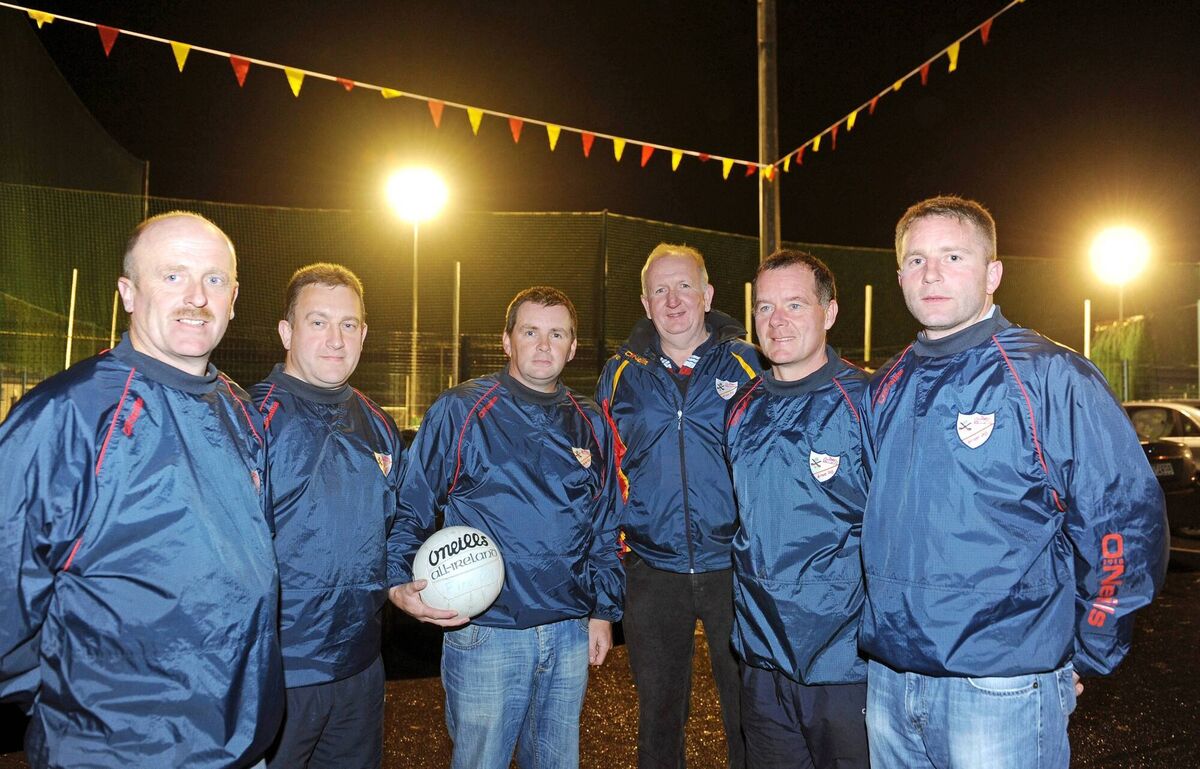 Pat Spratt (third in from the left) while he was manager of Éire Óg back in 2012. Picture: Denis Minihane