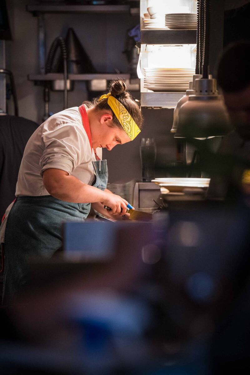Chef Aishling Moore of Goldie. Picture; Joleen Cronin