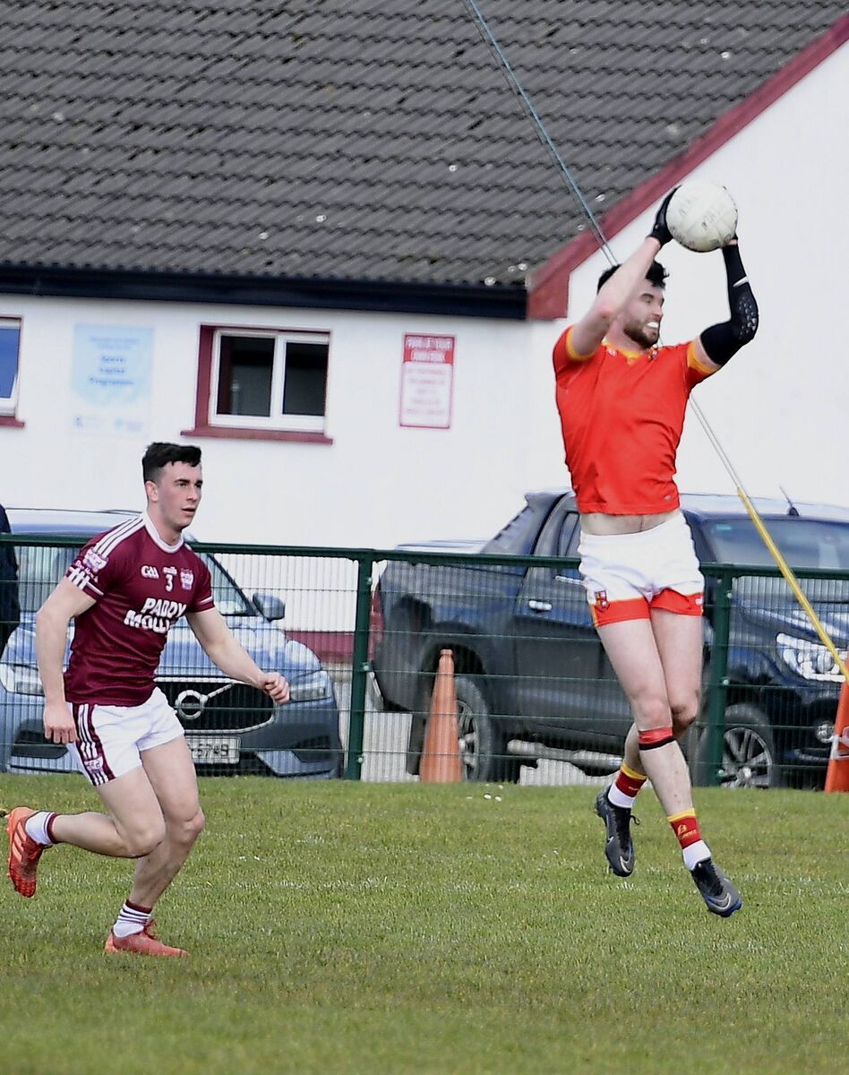 Sean Hayes fields the ball for Mallow against Rockchapel in the McCarthy Insurance Group FL Division 3. Picture: John Tarrant Sean Hayes fields the ball for Mallow against Rockchapel in the McCarthy Insurance Group FL Division 3. Picture: John Tarrant
