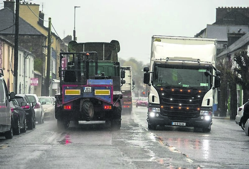 Early morning traffic making it way along Patrick Street on the east side of Fermoy, Co Cork. Picture Dan Linehan