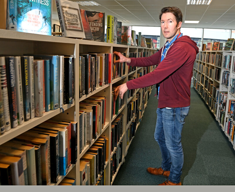 Tom Ryan, acting executive librarian at Blackpool library. Picture; Eddie O'Hare