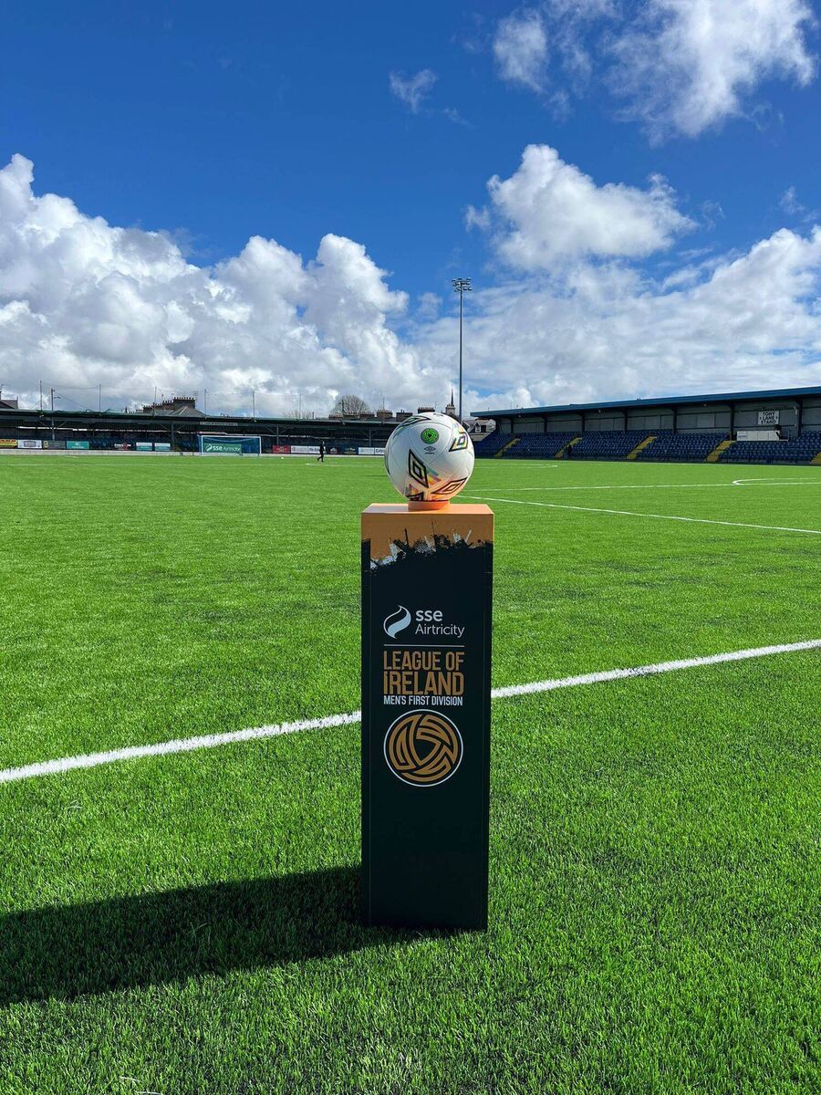 The new astro pitch at St Colman's Park The new astro pitch at St Colman's Park