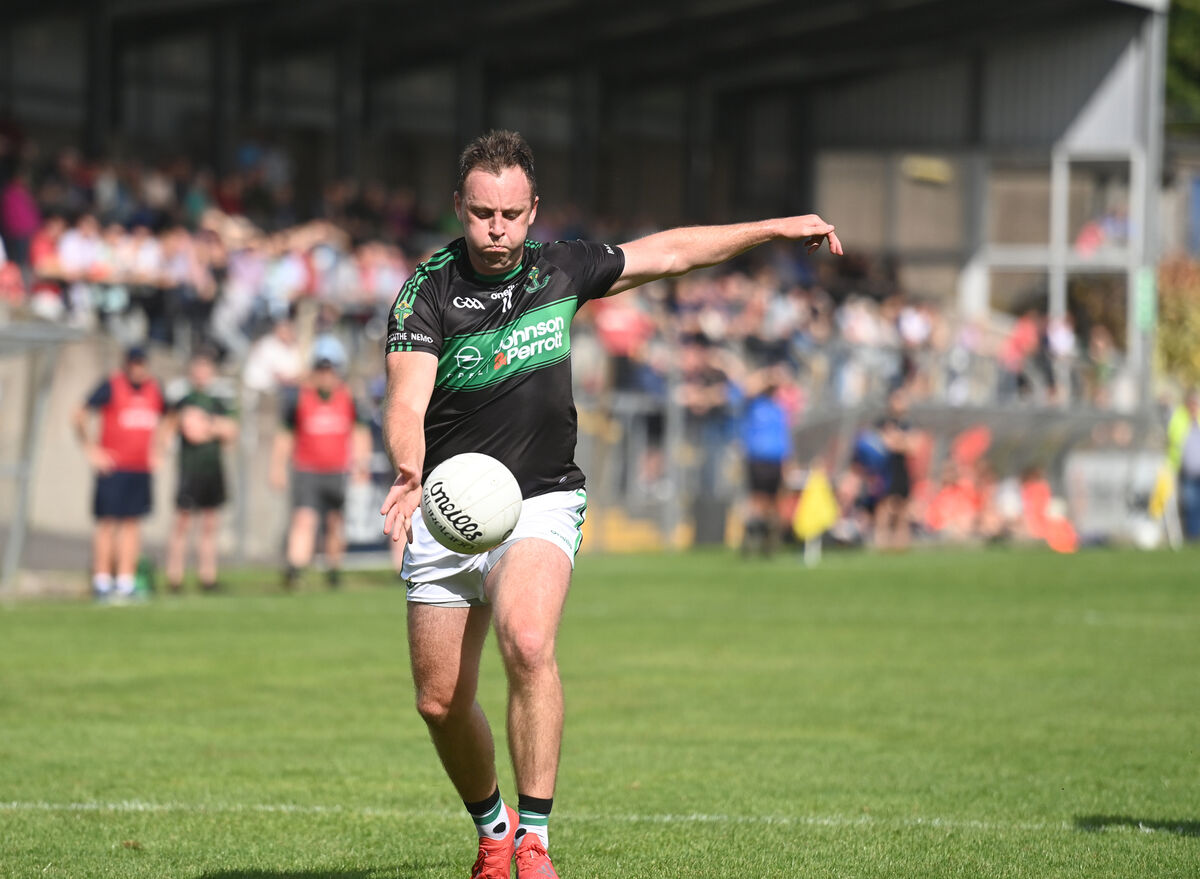 Paul Kerrigan, Nemo Rangers in action in the Bon Secours Premier Senior Football Championship Round Two game, Eire Og vs Nemo Rangers at Pairc Ui Rinn on Sunday 20th August 2023. Pic: Larry Cummins Paul Kerrigan, Nemo Rangers in action in the Bon Secours Premier Senior Football Championship Round Two game, Eire Og vs Nemo Rangers at Pairc Ui Rinn on Sunday 20th August 2023. Pic: Larry Cummins