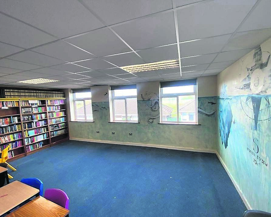 The new library room at Coláiste Muire, a secondary school in Cobh.