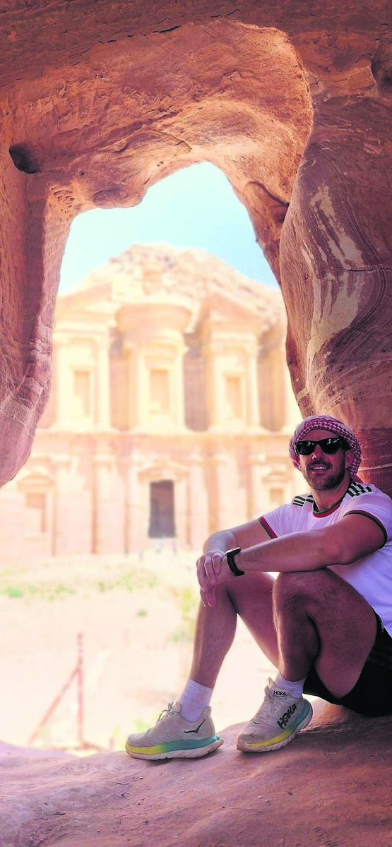 Kevin Dooley says being able to travel and see places is one of the best parts of living in Abu Dhabi. Kevin Dooley says being able to travel and see places is one of the best parts of living in Abu Dhabi.
