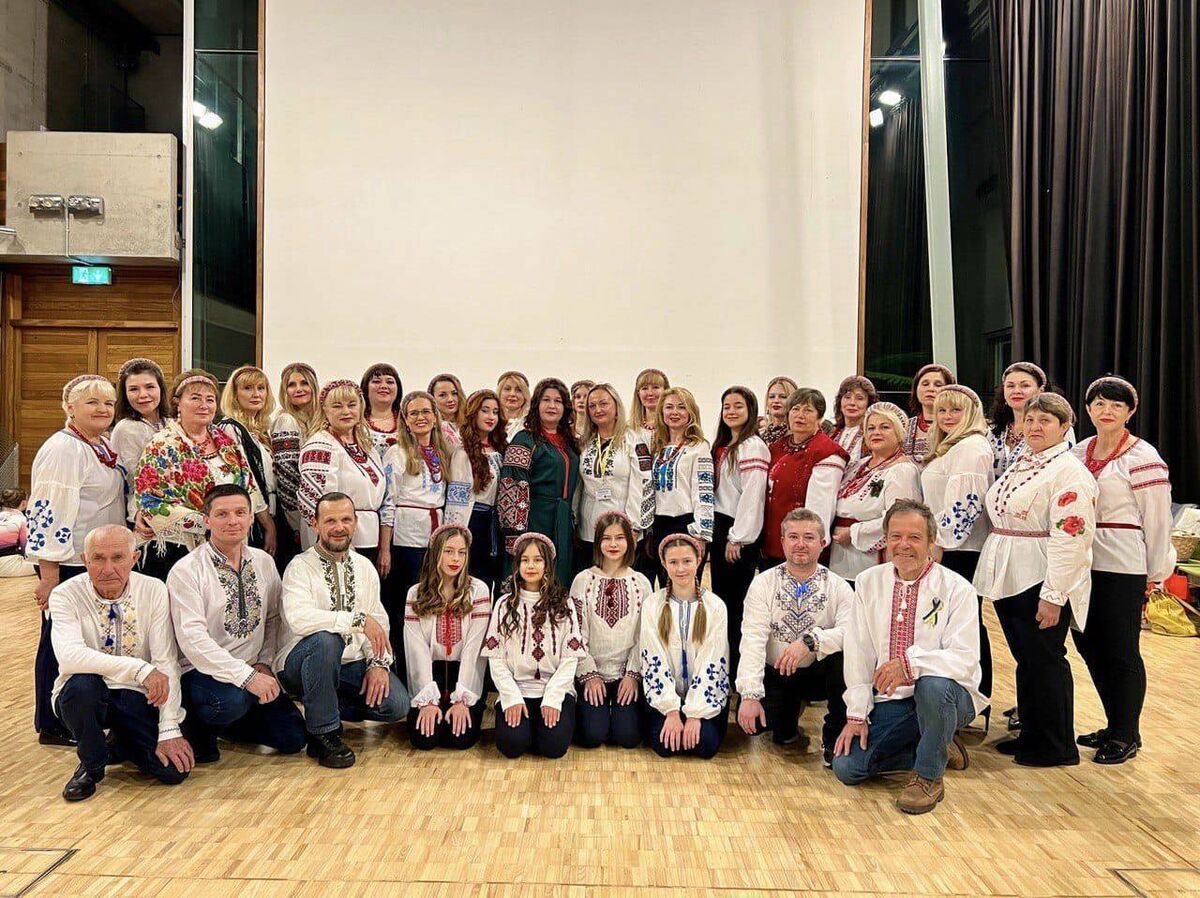 Members of the Ukrainian Kalyna Choir in Cork. Photo: Kalyna. Members of the Ukrainian Kalyna Choir in Cork. Photo: Kalyna.
