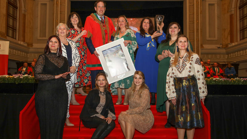 Kalyna Ukrainian Choir named overall winners at Lord Mayor's community awards Kalyna Ukrainian Choir named overall winners at Lord Mayor's community awards