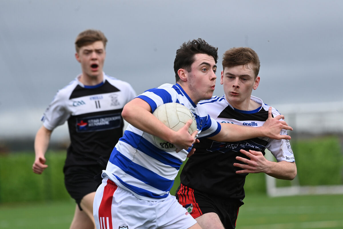 Coláiste Choilm's Ethan Donovan on the move against Kenmare. Picture: Larry Cummins Coláiste Choilm's Ethan Donovan on the move against Kenmare. Picture: Larry Cummins