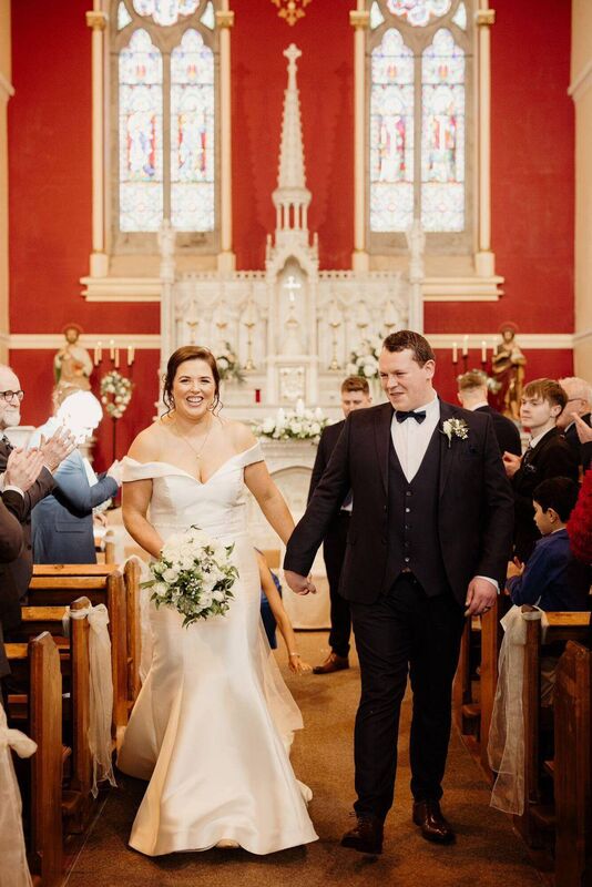 The happy couple. The happy couple.