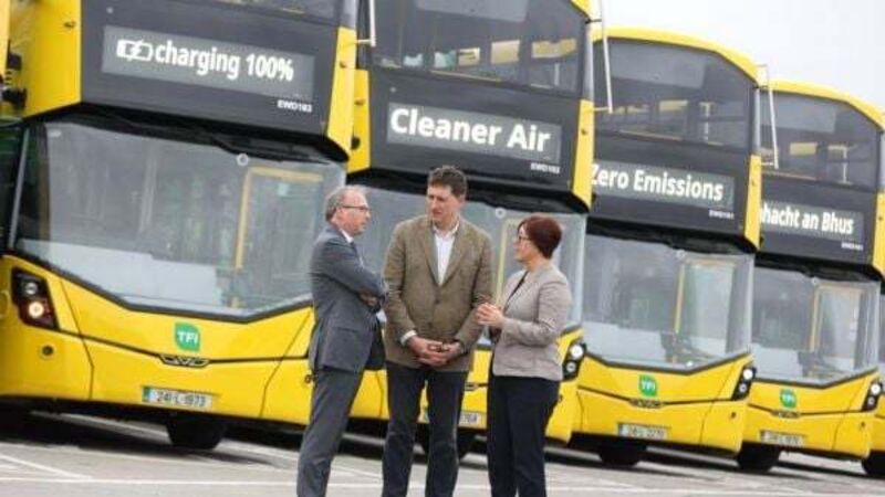 Bus Éireann launches electric regional city bus fleet in Limerick Bus Éireann launches electric regional city bus fleet in Limerick