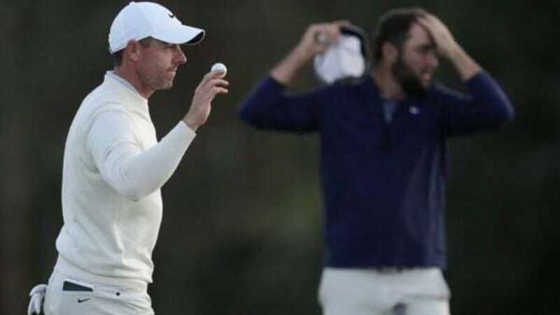 Masters day two: Rory McIlroy facing uphill battle in Masters quest Masters day two: Rory McIlroy facing uphill battle in Masters quest