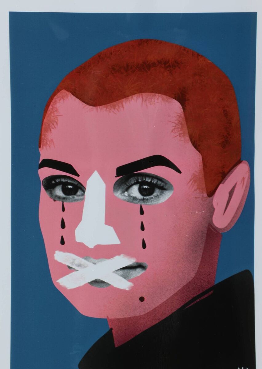 One of more than 3,300 original postcard-size artworks for sale in Incognito. Each piece is priced at €65, no matter the artist, with funds raised going to support the Jack and Jill Children’s Foundation’s in-home nursing care and respite support services for over 400 children across Ireland.