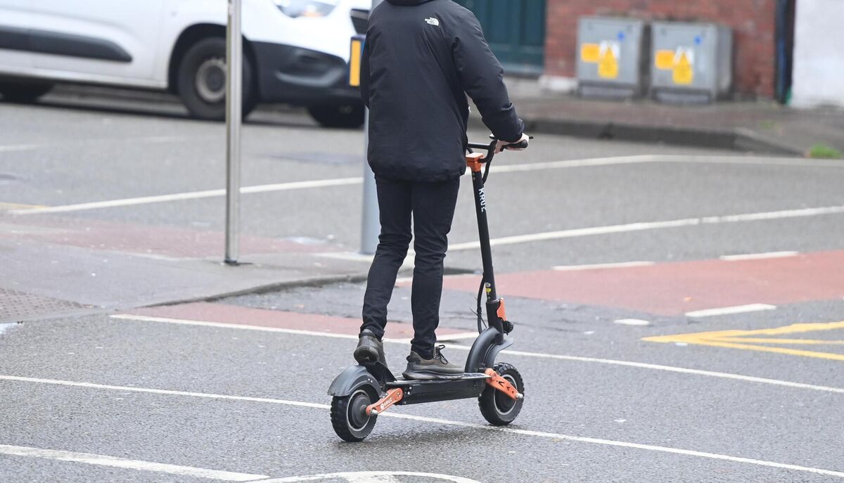 The new Road Traffic and Roads Act creates a new vehicle category called powered personal transporters (PPTs), which includes e-scooters.Pic: Larry Cummins