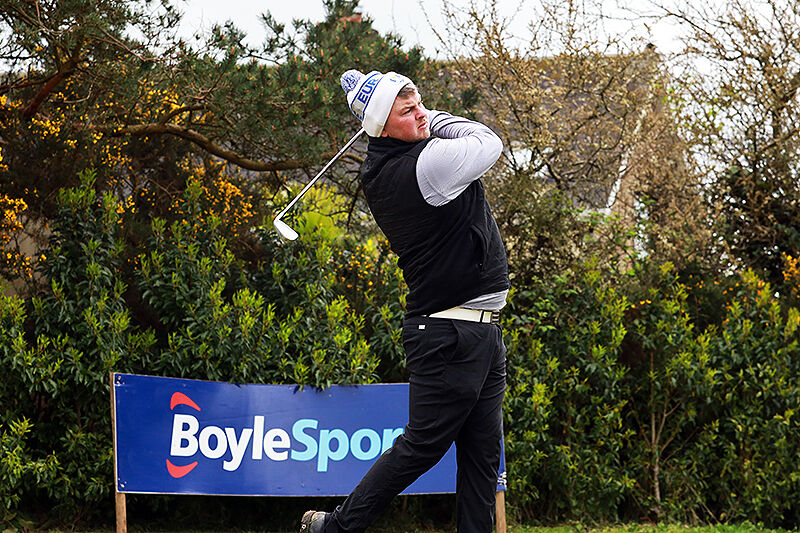 Caolan Rafferty (Dundalk) in action in the Boylesports Lee Valley Scratch Cup. Picture: Niall O'Shea