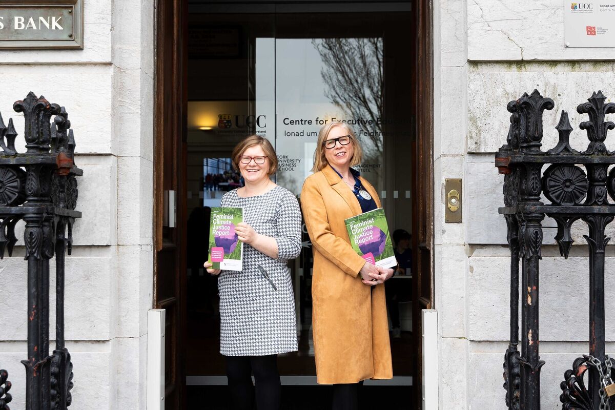 Orla O’Connor, Director of the National Women’s Council and Ann Irwin, National Coordinator at Community Work Ireland pictured at the launch of a new Feminist Climate Justice Report. Picture: Alison Miles /OSM PHOTO Orla O’Connor, Director of the National Women’s Council and Ann Irwin, National Coordinator at Community Work Ireland pictured at the launch of a new Feminist Climate Justice Report. Picture: Alison Miles /OSM PHOTO