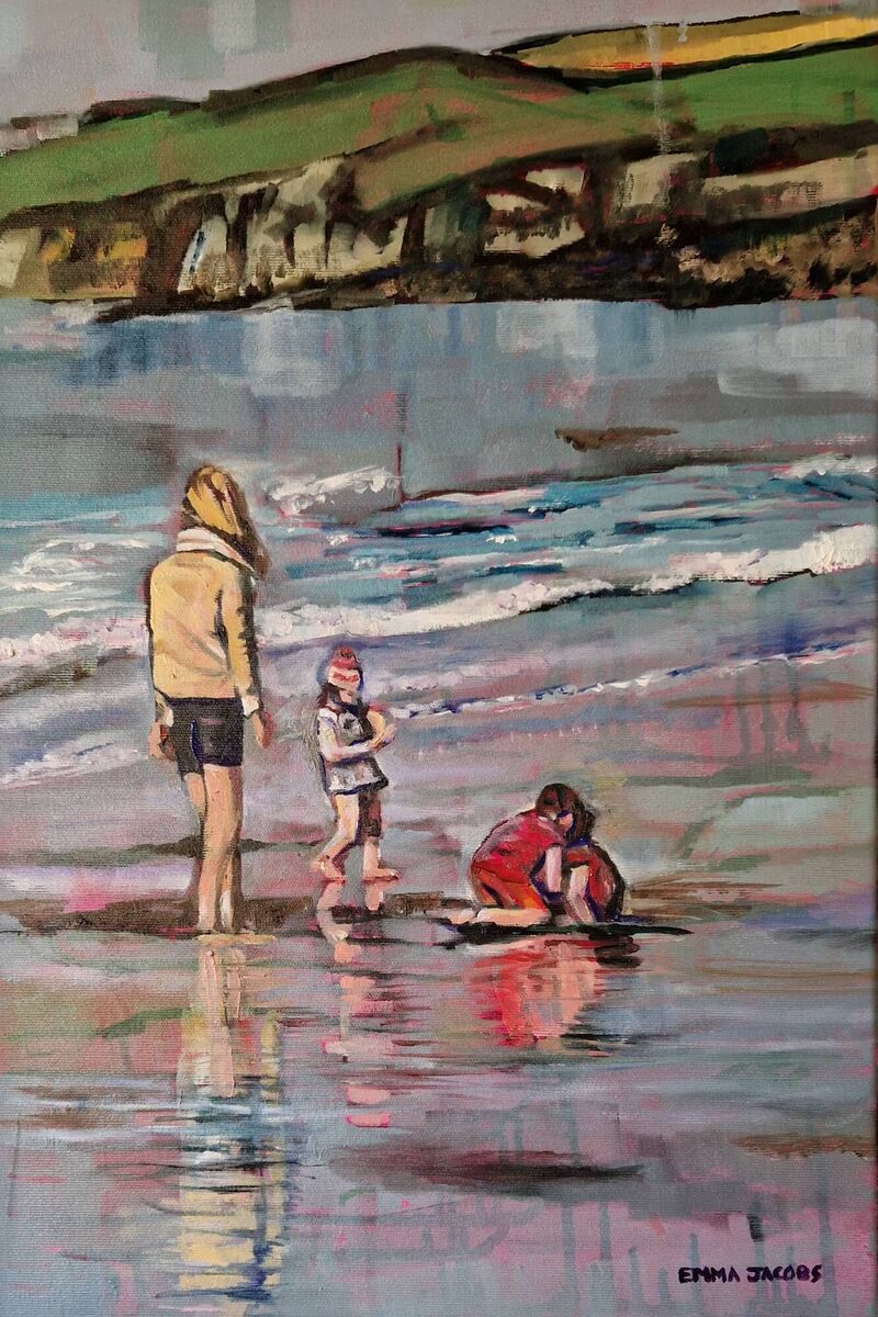 A Mother's Love on Garretstown Beach Oct 2023, by Emma McNally Jacobs. A Mother's Love on Garretstown Beach Oct 2023, by Emma McNally Jacobs.