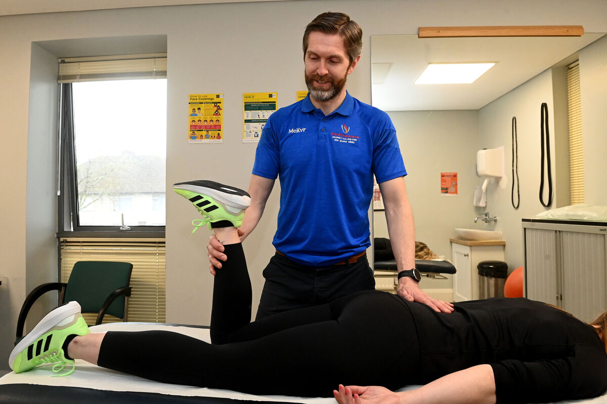 Joe Normoyle, Clinic Manager (Lead Clinician) at UPMC Sports Medicine Clinic at Mardyke Arena, University College Cork (UCC). Pic Larry Cummins