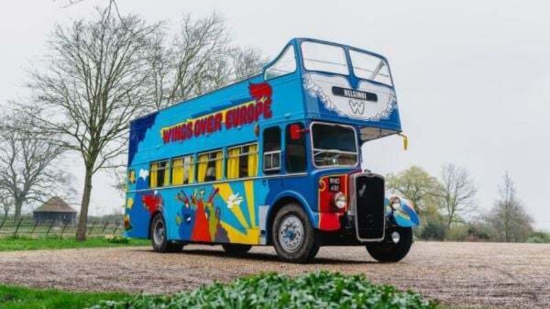 Paul McCartney’s Wings tour bus could fetch up to £200,000 at auction Paul McCartney’s Wings tour bus could fetch up to £200,000 at auction