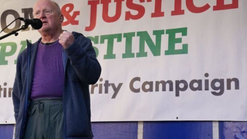 Christy Moore attends pro-Palestine rally in Dublin Christy Moore attends pro-Palestine rally in Dublin