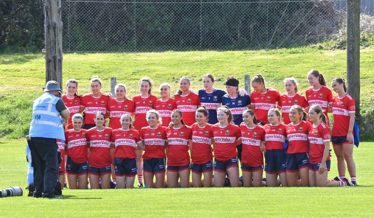 The Cork team who played Waterford in the Munster Ladies Senior Football Championship match at the Fraser Field. Picture: Dan Linehan The Cork team who played Waterford in the Munster Ladies Senior Football Championship match at the Fraser Field. Picture: Dan Linehan