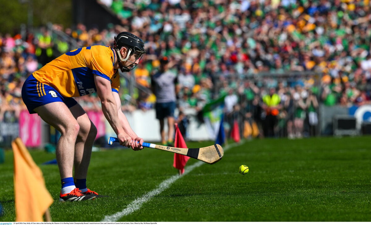 Tony Kelly will be hoping to inspire a Clare win on Leeside this Sunday. Picture: Ray McManus/Sportsfile Tony Kelly will be hoping to inspire a Clare win on Leeside this Sunday. Picture: Ray McManus/Sportsfile