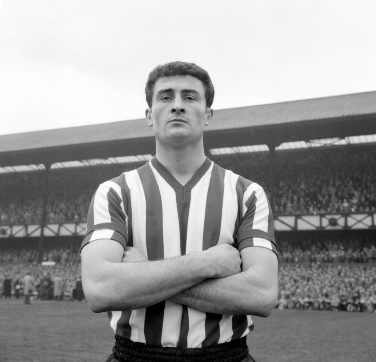 Sunderland's Ireland International centre-half, Charlie Hurley. Sunderland's Ireland International centre-half, Charlie Hurley.