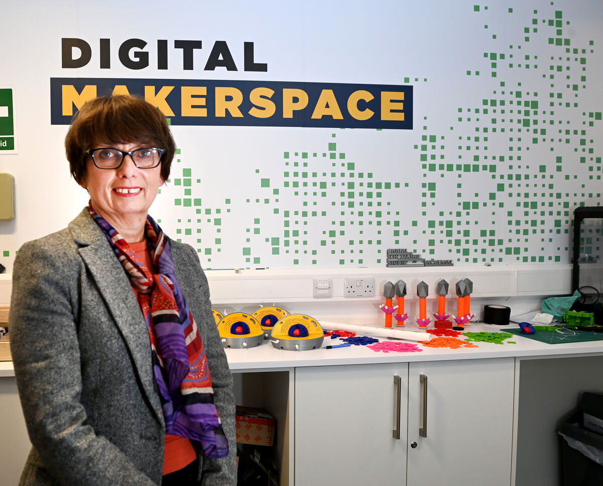 Coral Black, University librarian in the digital scholarship studio at the Boole library in UCC . Picture; Eddie O'Hare Coral Black, University librarian in the digital scholarship studio at the Boole library in UCC . Picture; Eddie O'Hare