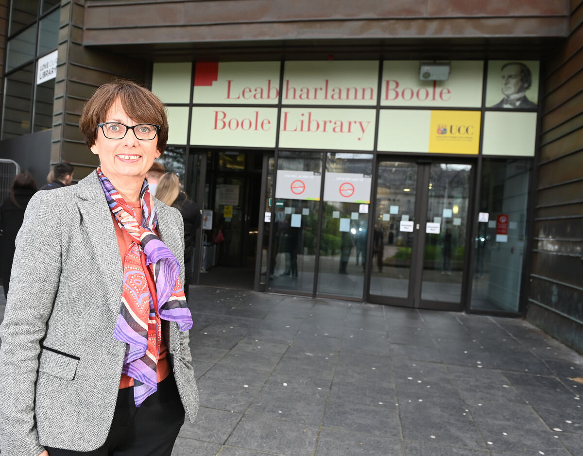 Coral Black, outside the Boole. Picture; Eddie O'Hare Coral Black, outside the Boole. Picture; Eddie O'Hare