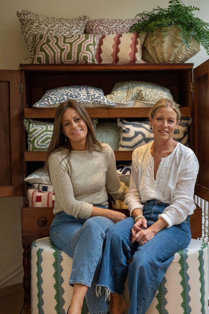 Eadaoin Cotter and Catherine Barry, originally from Douglas, are the intrepid duo behind interiors business Pebble &amp; Sash.