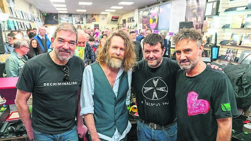 Pictures: Hothouse Flowers perform at MusicZone for Record Store Day in Togher Pictures: Hothouse Flowers perform at MusicZone for Record Store Day in Togher
