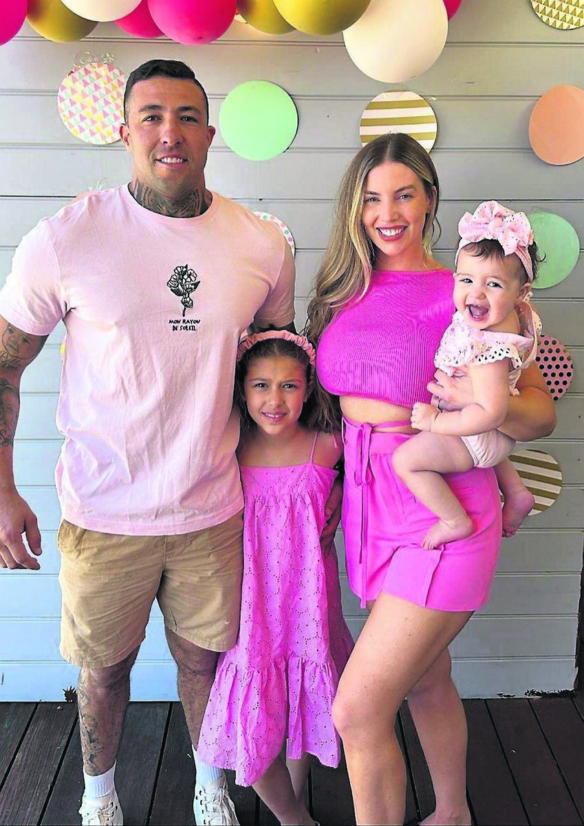 Amy Greene, originally of Blackrock, who has made her home in Perth, Australia, with her partner Felipe and daughters Sophia Chloe and Bella-Dior 