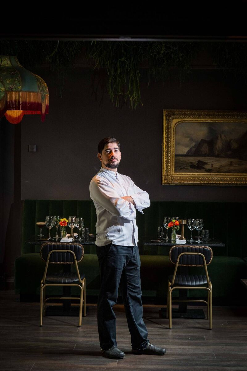 Nicolas Alegre, executive chef at Greenes Restaurant. Photo: Joleen Cronin Nicolas Alegre, executive chef at Greenes Restaurant. Photo: Joleen Cronin