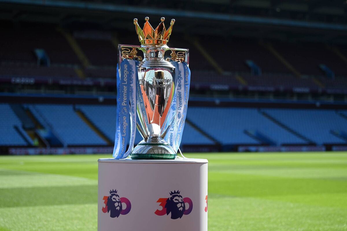 THE PRIZE The Premier League trophy. Picture:  Michael Regan/Getty Images